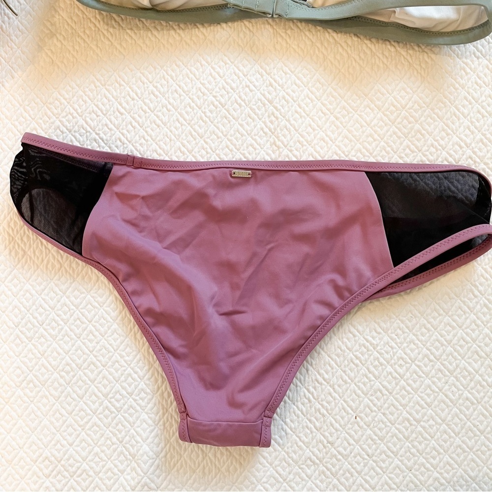 PINK Victoria's Secret Bikini Set - Green and Pink - Picture 8 of 12